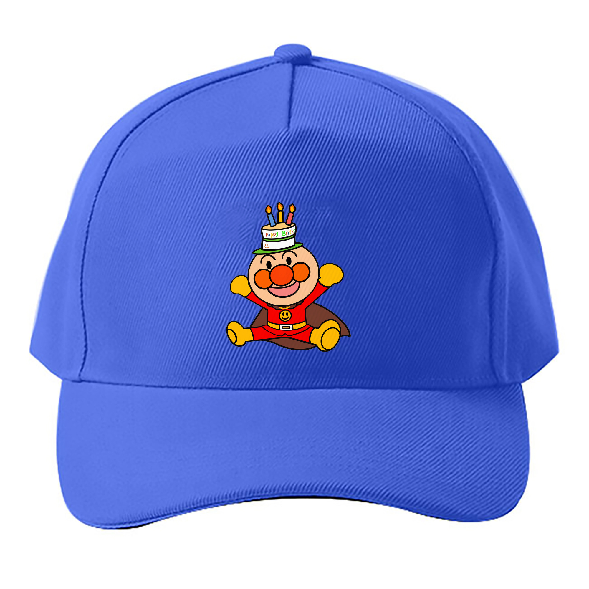 （画像用） アンパンマン Anpanman ベースボールキャップ 綿100％ 男女兼用 帽子 スポーツ